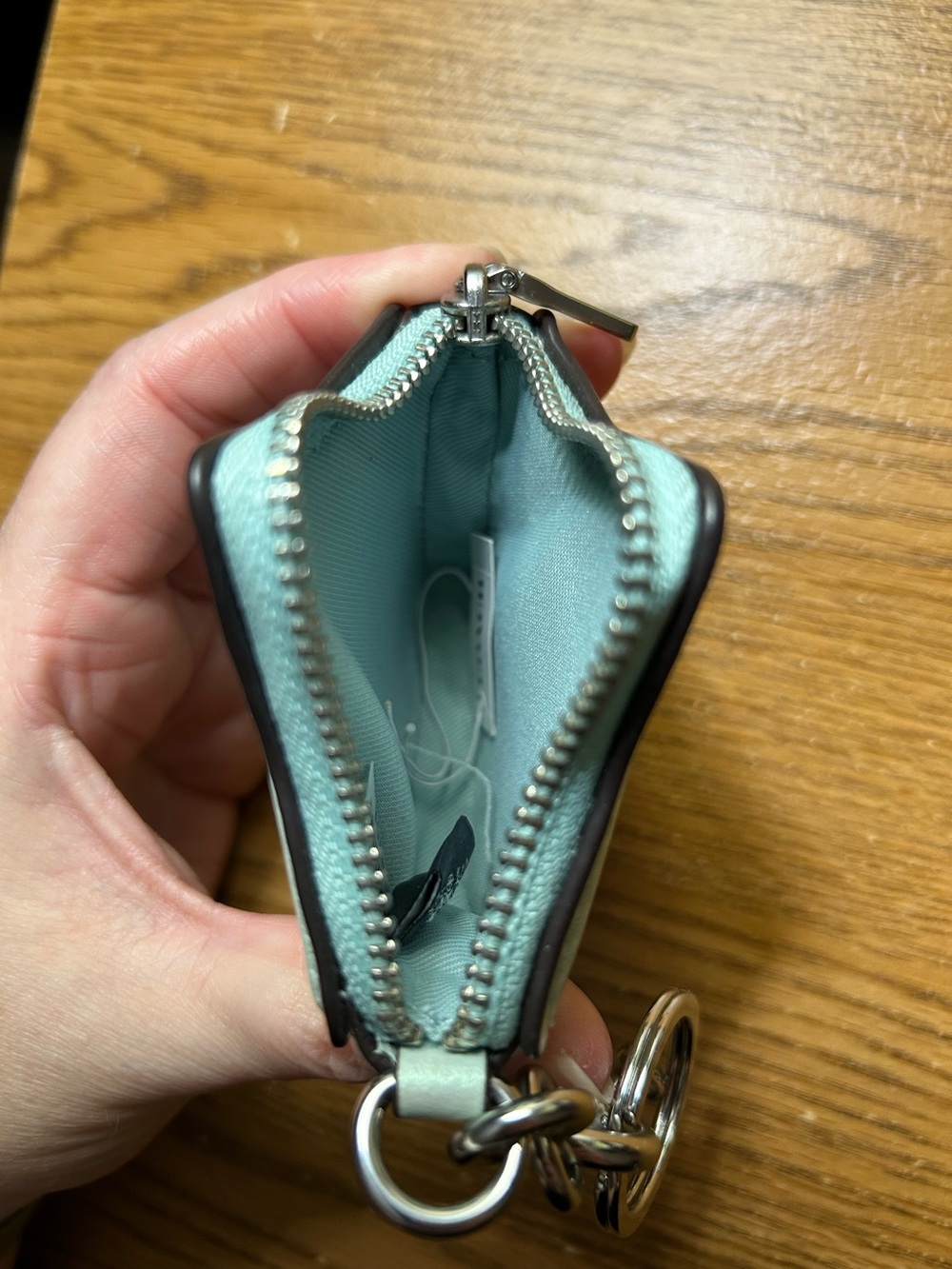 Coach Star Leather Coin Purse Charm - Picture 8 of 9